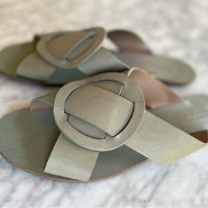 Mercedes Castillo sandals mules slides size 10